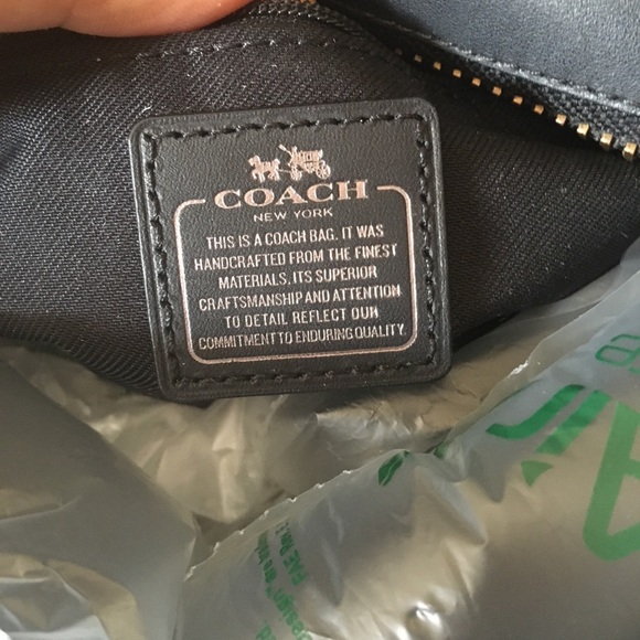 SOLD Coach Swagger 37 Colorblock Ginger - Picture 7 of 8